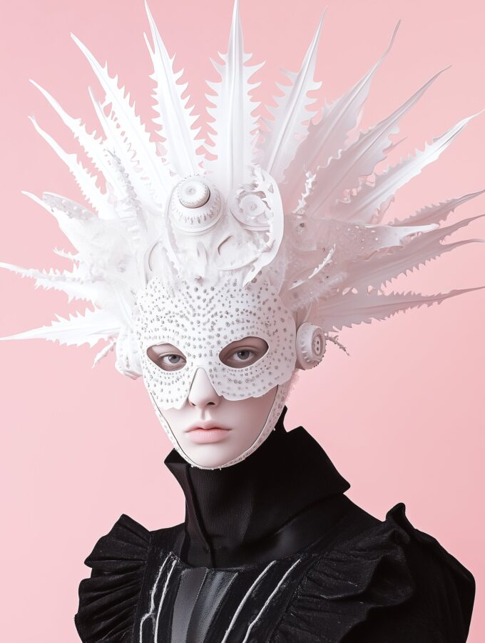Avant-Garde Headpiece and Mask Avant-Garde Headpiece and Mask