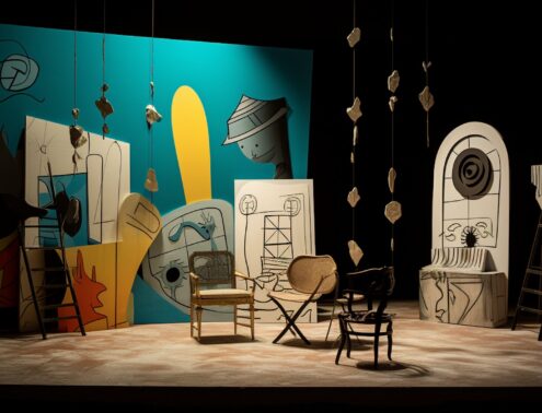 Cubist Vision Scenography